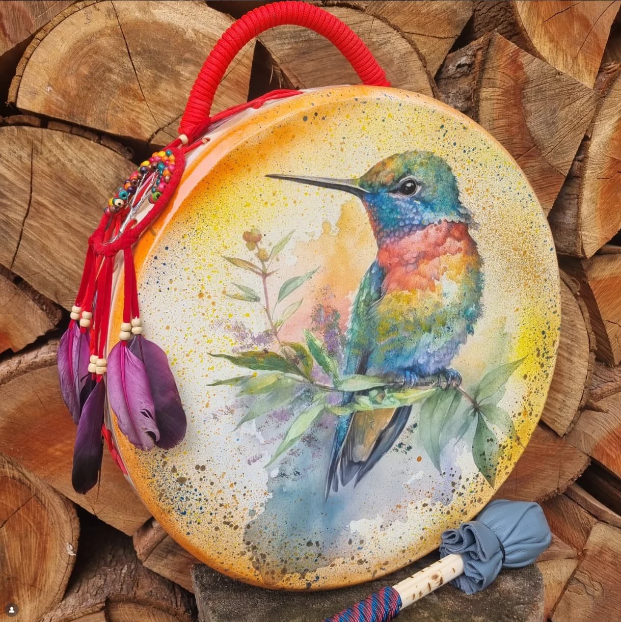 Tambor Xamânico (Lakota) — brinde